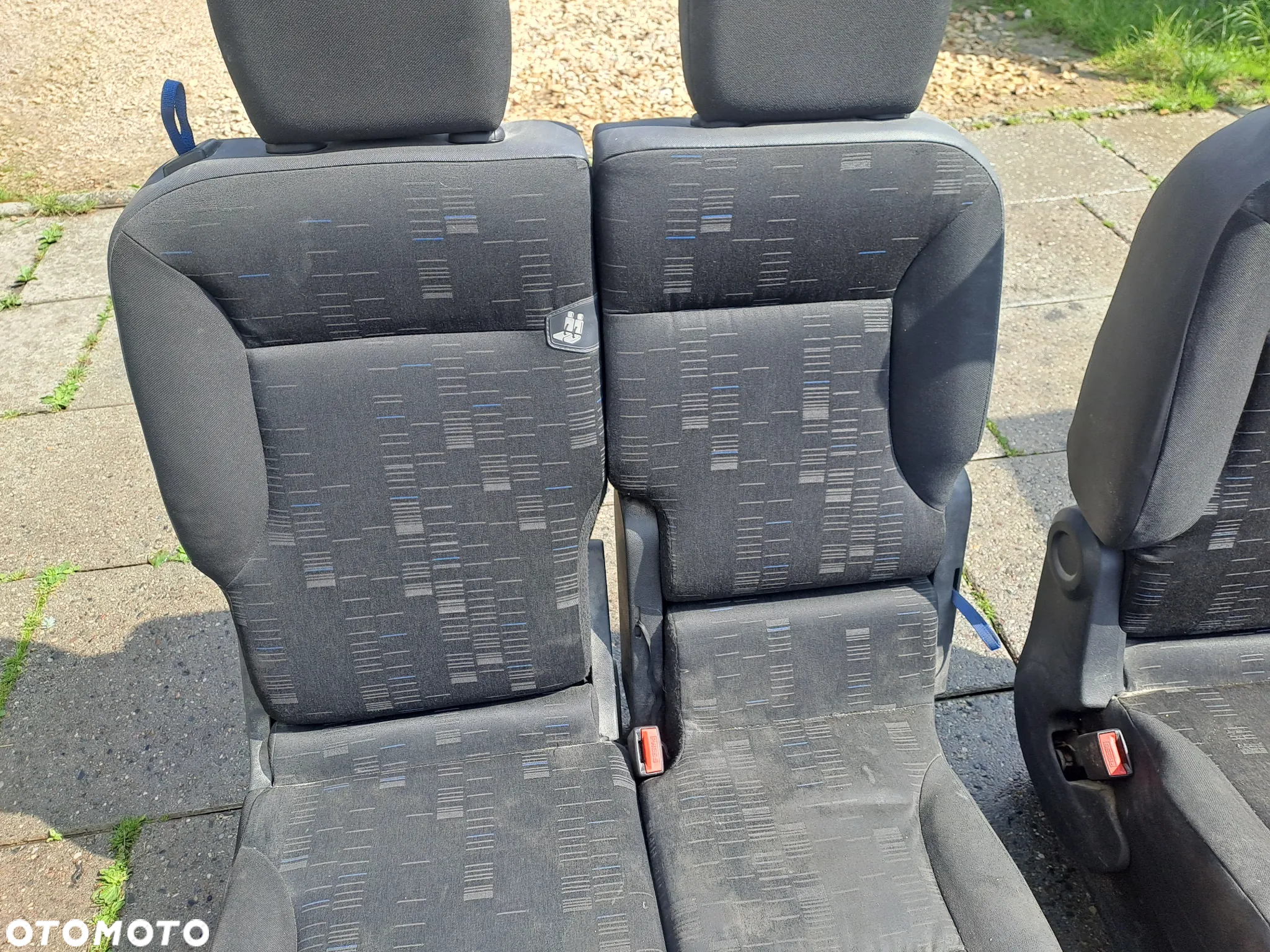 Citroen Berlingo II 2008-2018r. komplet foteli 2+1 boczki EU i inne - 6