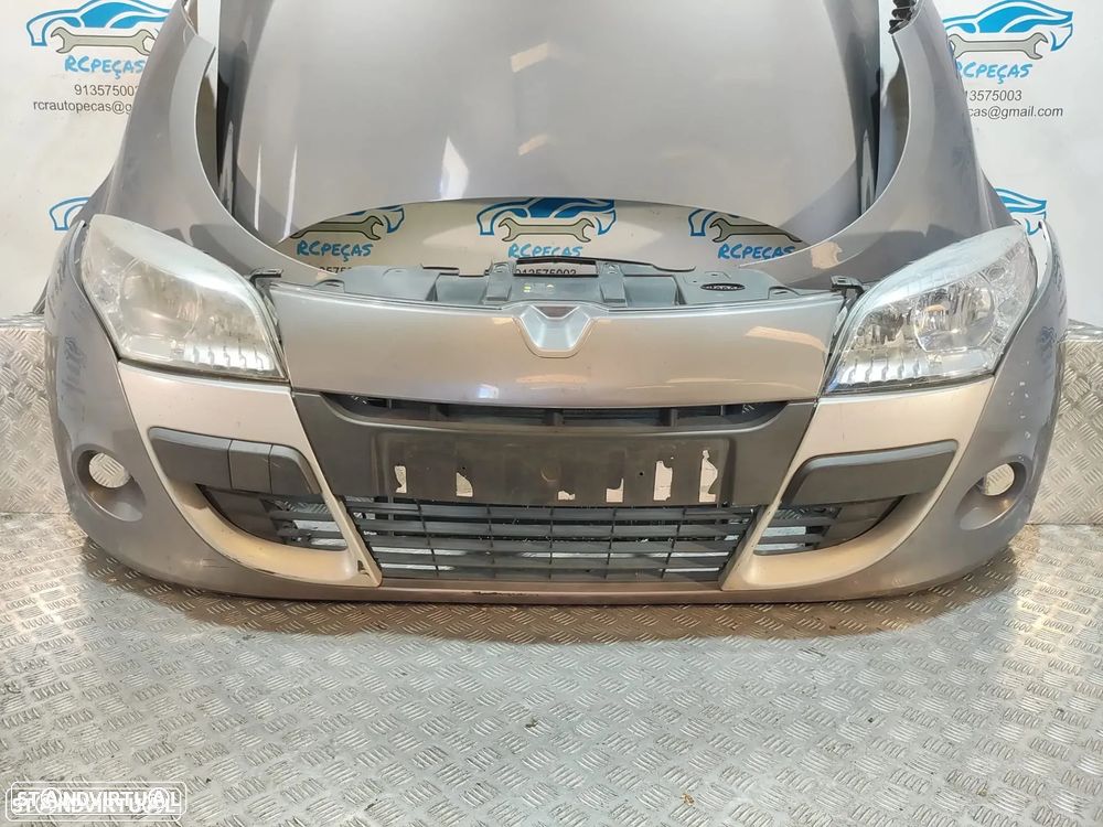 Frente completa Renault Megane 3 Coupe - Parachoques | Parachoque | Radiador | Radiadores | Guarda Lamas | Lama | Capot | Capo | Fibra | Reforço | Otica | Otica | Grelhas - 5