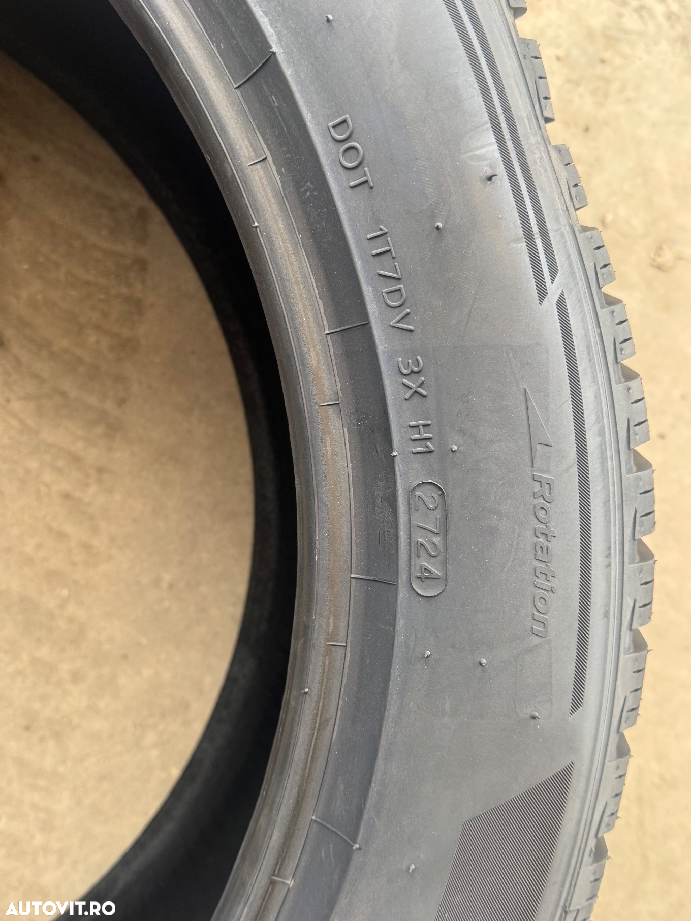 Vând set anvelope 275/45/21-315/40/21 hankook de iarnă noi - 9