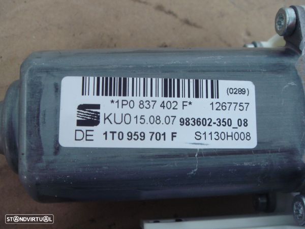 Motor De Elevador Fr Dta Seat Leon (1P1) - 2