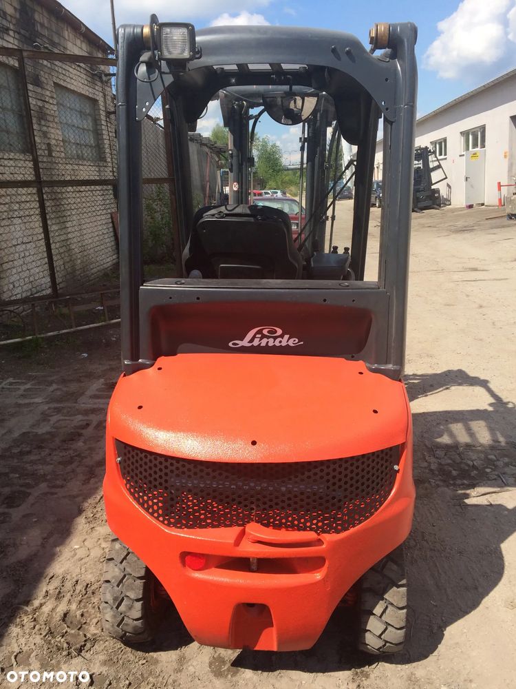Linde [2015] WÓZEK WIDŁOWY LINDE H20D diesel 2tony - 4