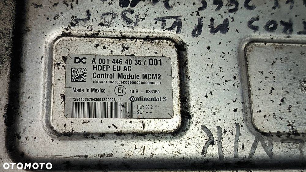 KOMPUTER SILNIKA ECU MERCDES-BENZ ACTROS MP4 1845 A0014464035 - 2