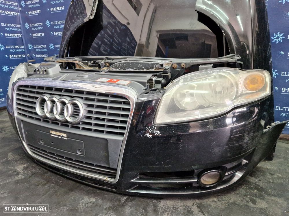 Frente completa usada AUDI A4 B7 2.0 TDI capot parachoques guardalamas oticas radiadores - 5