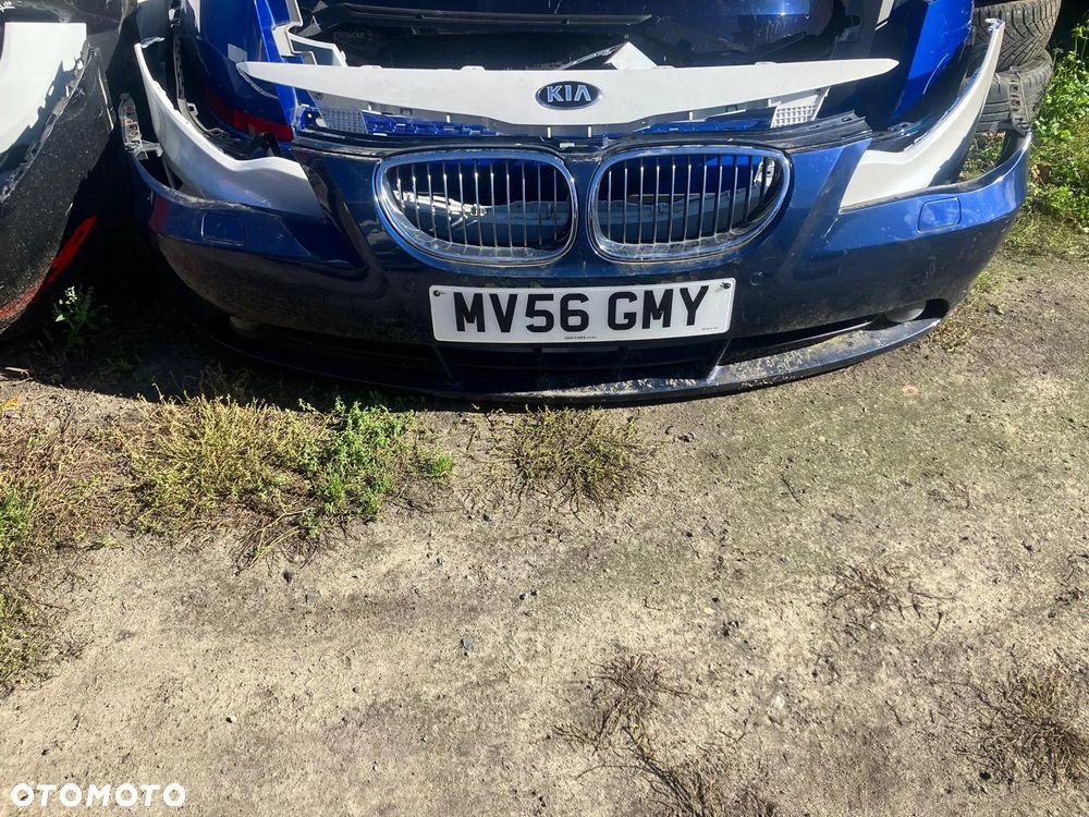 ZDERZAK PRZÓD PRZEDNI KOMPLETNY BMW E60 PDC SPRYSKI PRZED LIFT - 1
