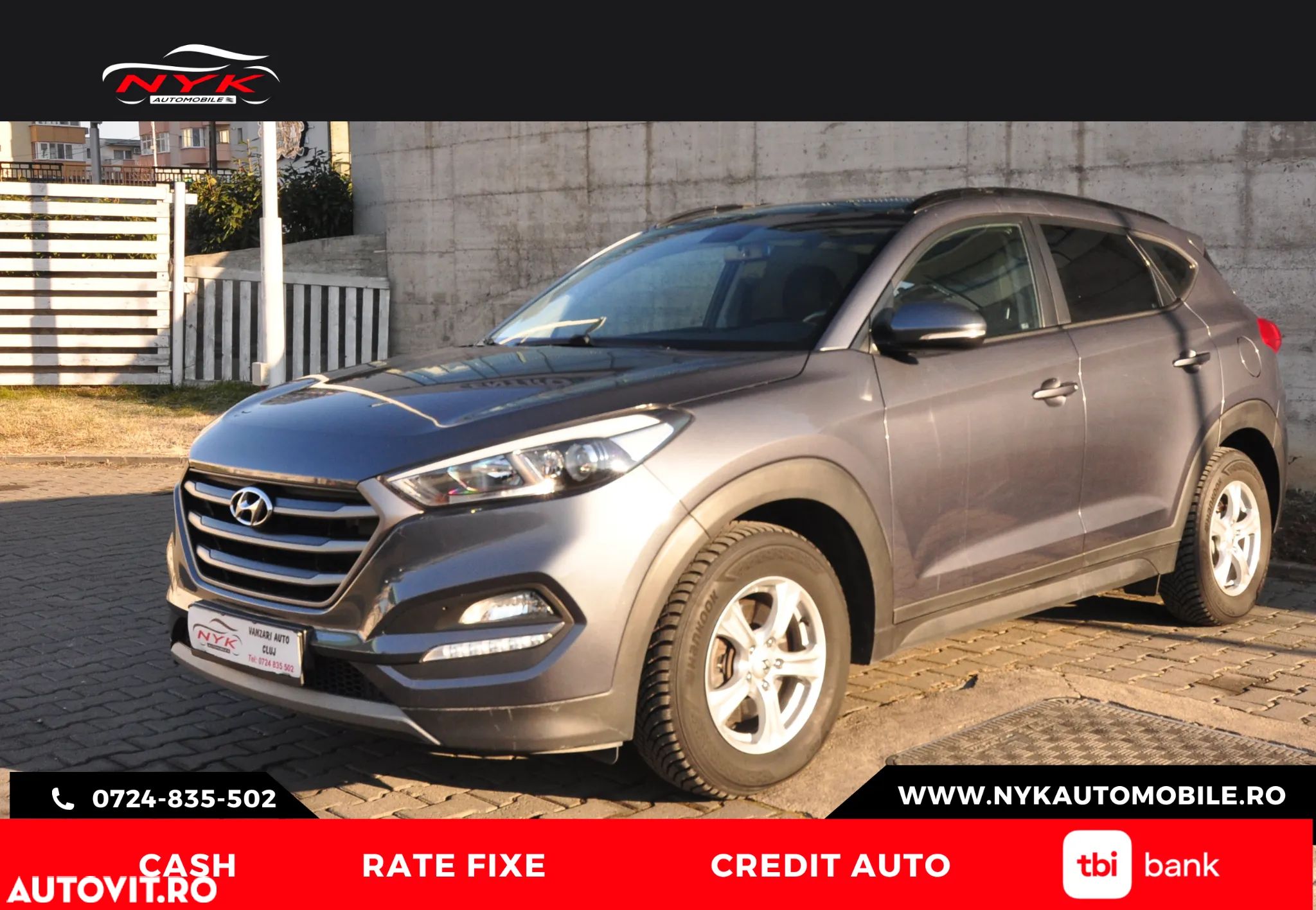 Hyundai Tucson blue 1.7 CRDi 2WD DCT Style - 1