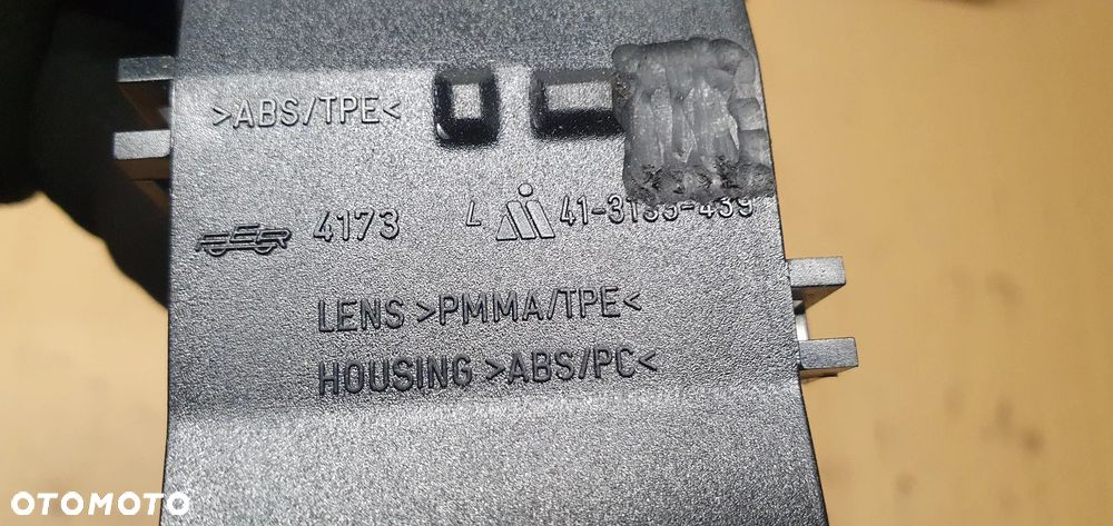 Kierunkowskaz lewy lusterka kierowcy Mercedes C-Klasa W203 980441K5 - 6
