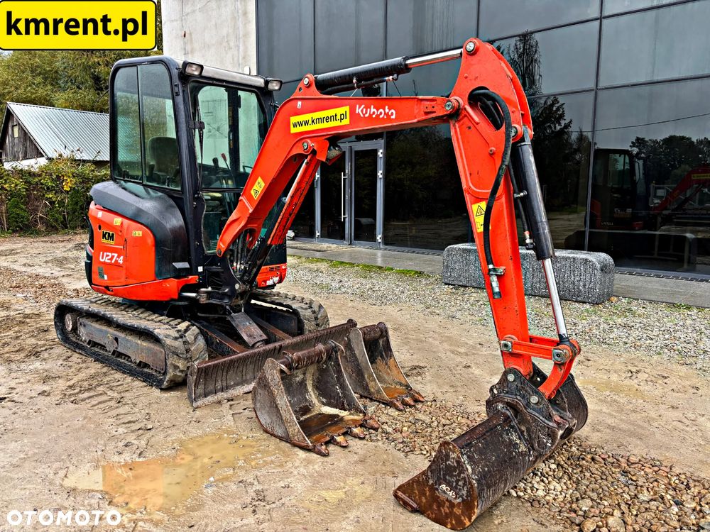 Kubota U27-4 MINI-KOPARKA 2019R. |  JCB 8025 8030 CAT 302.5 302.4 303 KUBOTA U 27 - 11