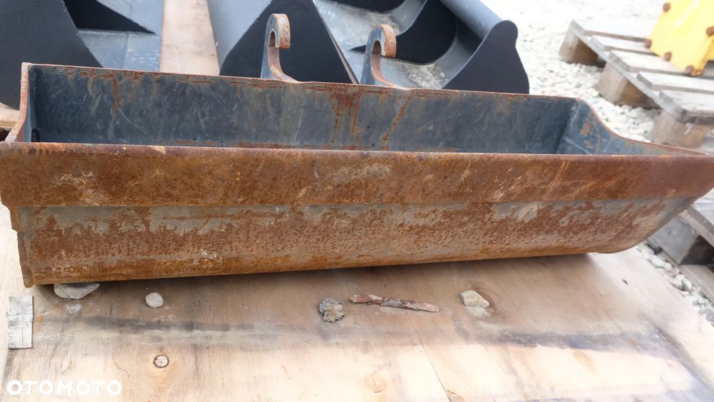 łyżka skarpowa 100cm do minikoparki mocowanie Verachtert - 5