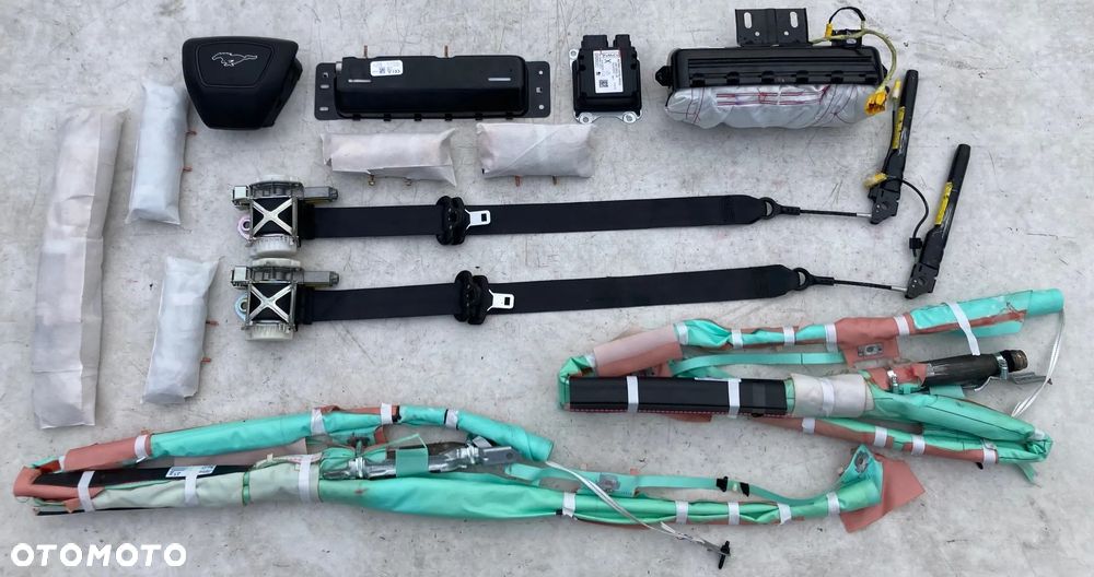 FORD MUSTANG MACH-E AIRBAG AIR BAG PODUSZKA POWIETRZNA KIEROWCY PASAŻERA KOLANOWA KOLAN FOTELA W FOTEL DESKA PASY PAS BEZPIECZEŃSTWA NAPINACZ DOPINACZ KURTYNA KURTYNY AIR BAG FOTELA W FOTEL KOLAN KOLANOWY PODUSZKA KOLANOWA DESKA KONSOLA AIR BAG LĘDŹWIOWY REGENERACJA NAPRAWA - 1