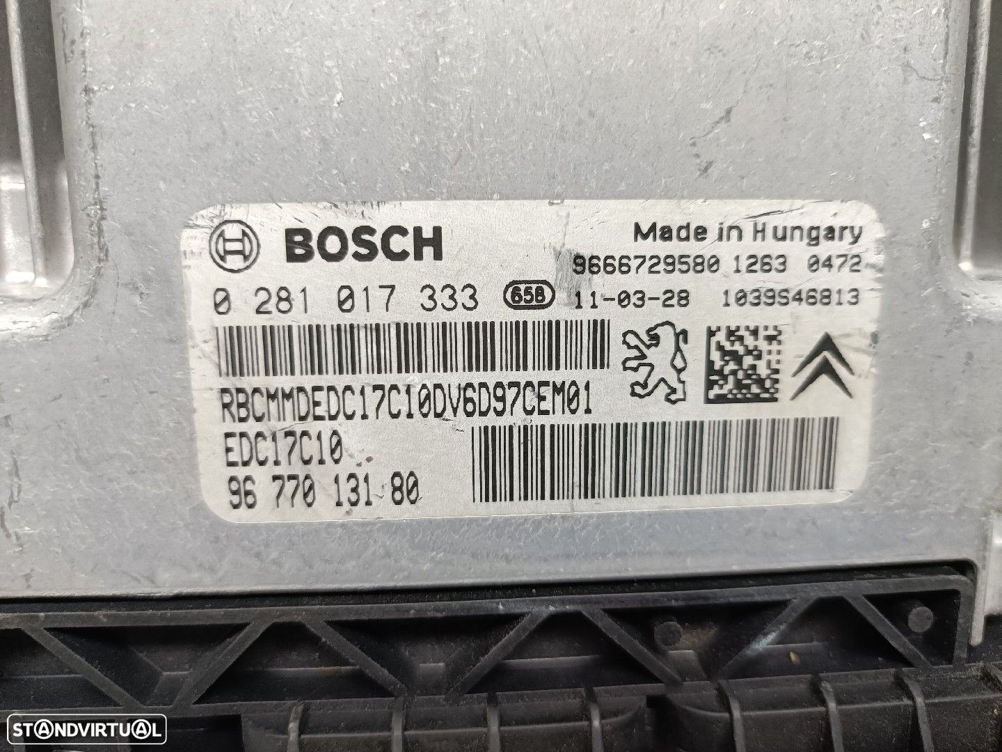 Centralina Motor Citroën C3 Picasso (Sh_) - 3