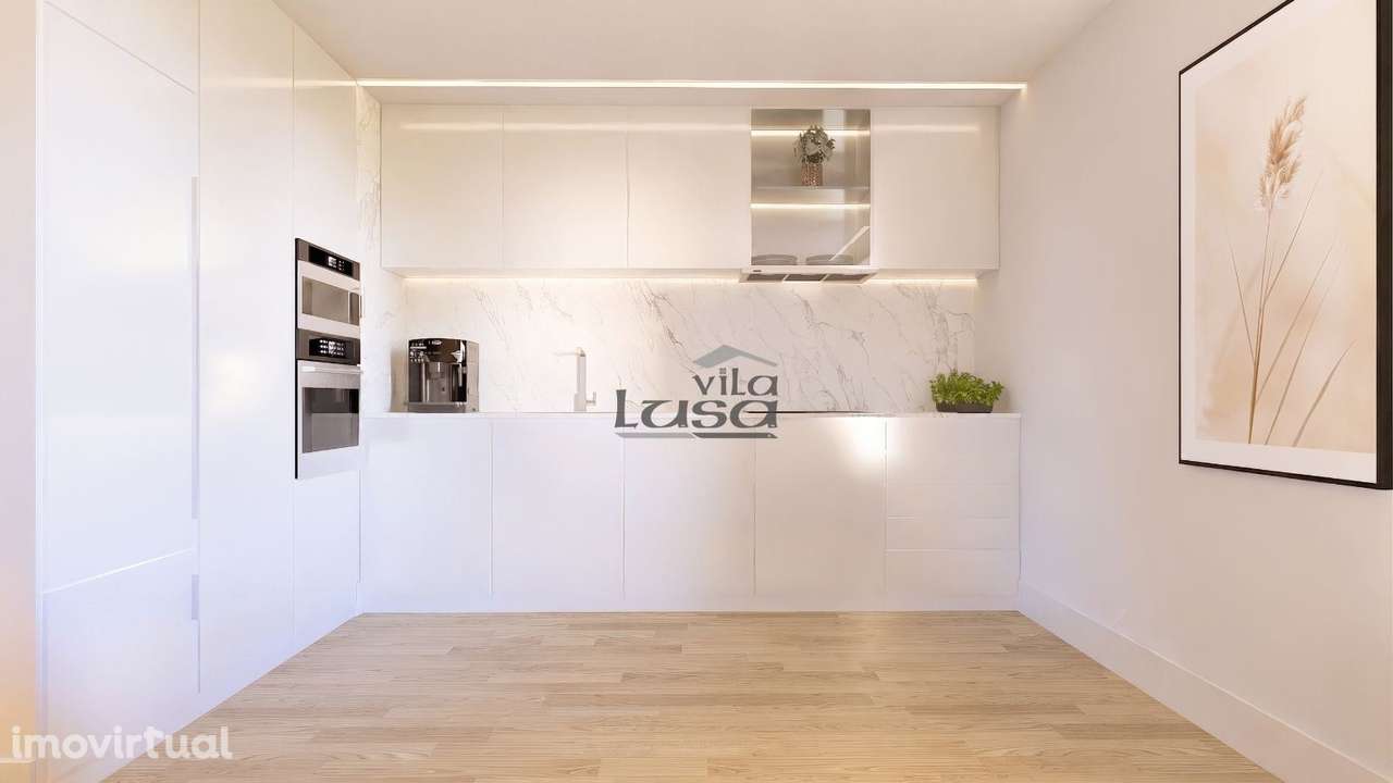 T2 Novo com varanda e garagem em Vilar de Paraiso, Vila Nova de Gaia - Grande imagem: 5/30