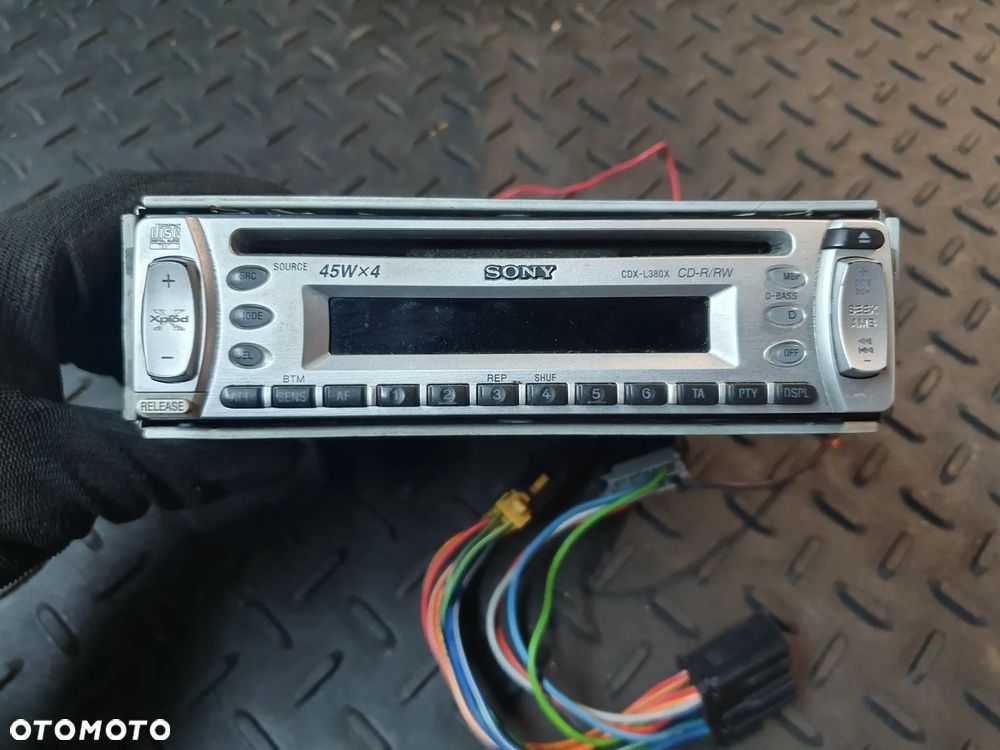 SONY CDX-L380X RADIOODTWARZACZ RADIO CD MP3 CDX-L380X - 1