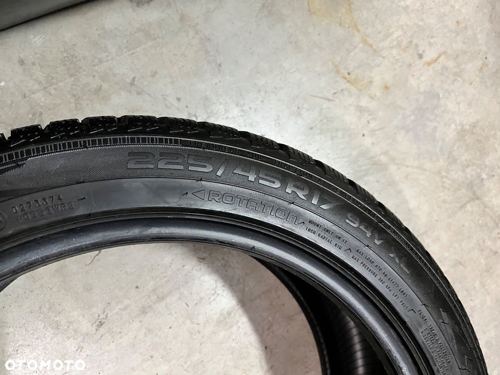 4x 225/45 17 opony zimowe Nokian - 7