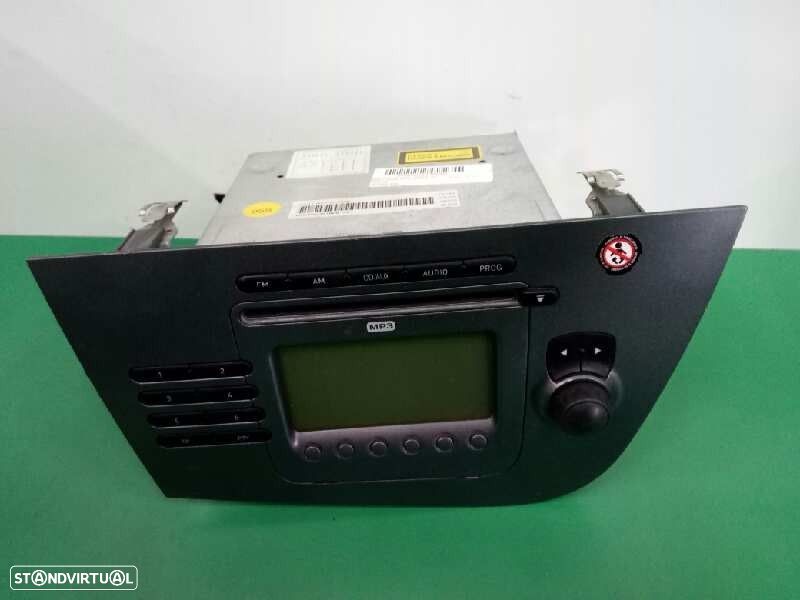 SISTEMA AUDIO / RADIO CD SEAT LEON 2007 -1P1035186B - 1
