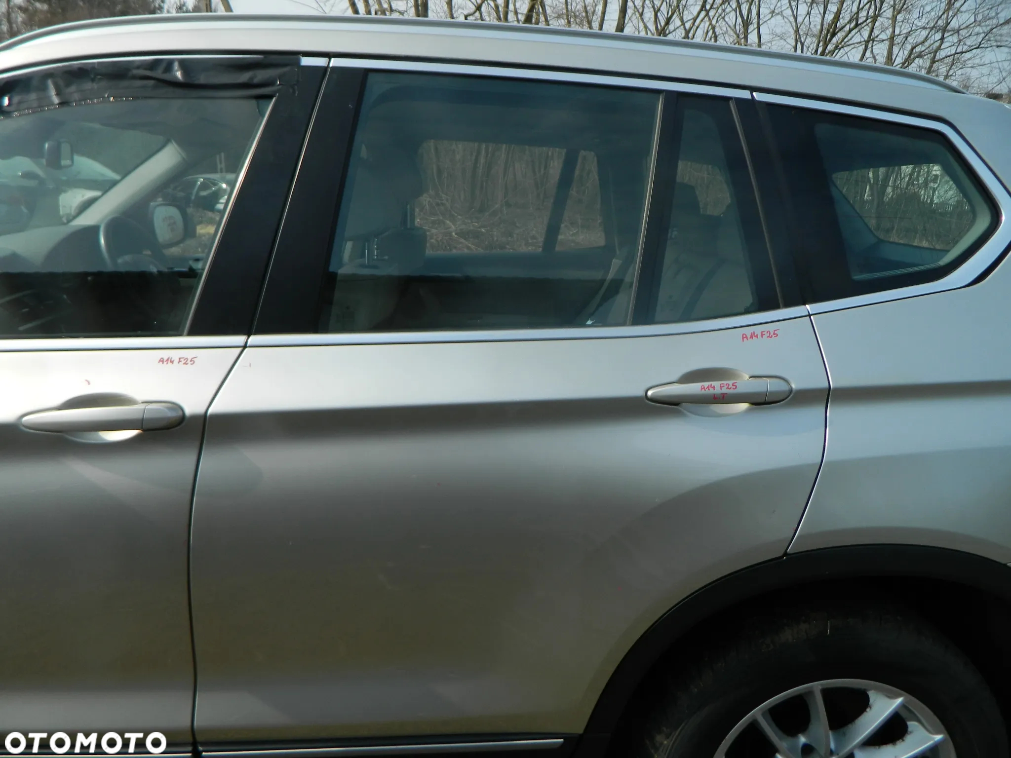 BMW X3 F25 A14 MINERALSILBER NA CZĘŚCI - 25