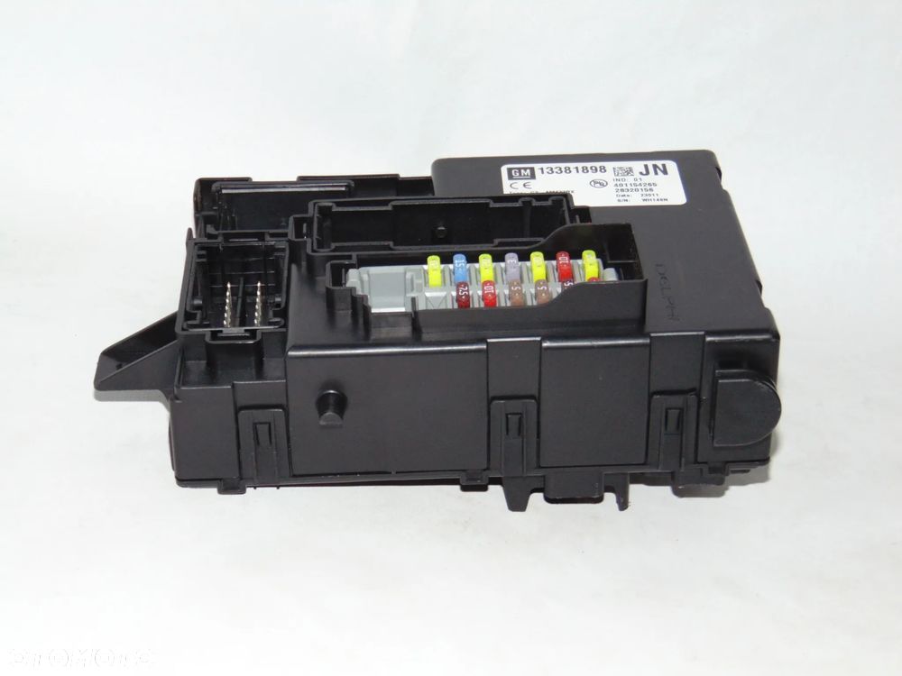 Moduł sterownik komfortu skrzynka bezpieczników 13381898 JN Opel Meriva B II 10-17r - 7