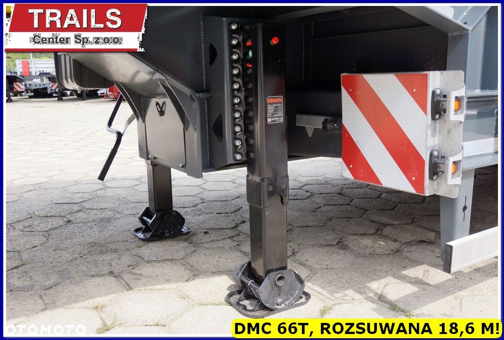 Inny Niska podłoga 4-osie, rozciągana dł. 18,60 m,  własne PTO, NAJAZDY HYDRAULICZNE. !!! - 23