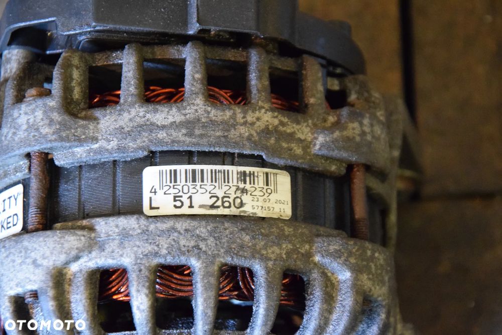 Dacia Sandero II Logan II 2012- 1.2 MPI D4F Alternator 231008386R - 2