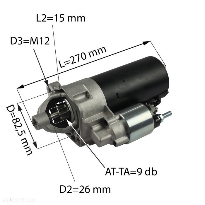 Electromotor (demaror) - STILL 527505 - 1