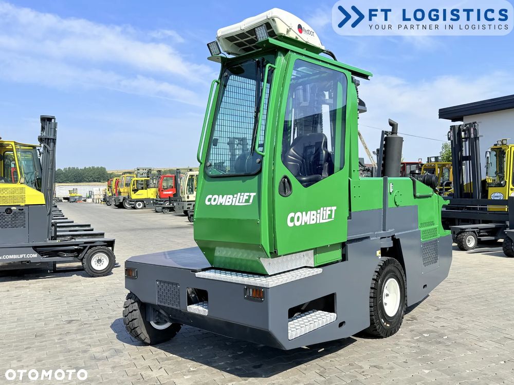 Combilift WÓZEK CZTEROKIERUNKOWY - WIELOKIERUNKOWY | COMBILIFT C5000SL | GAS | TRIPLEX 5500 MM | POZYCJONER WIDEŁ | WOLNY SKOK | NOWE OPONY | OGRZEWANIE + KLIMATYZACJA | PO SERWISIE | STAN IDEALNY - 4