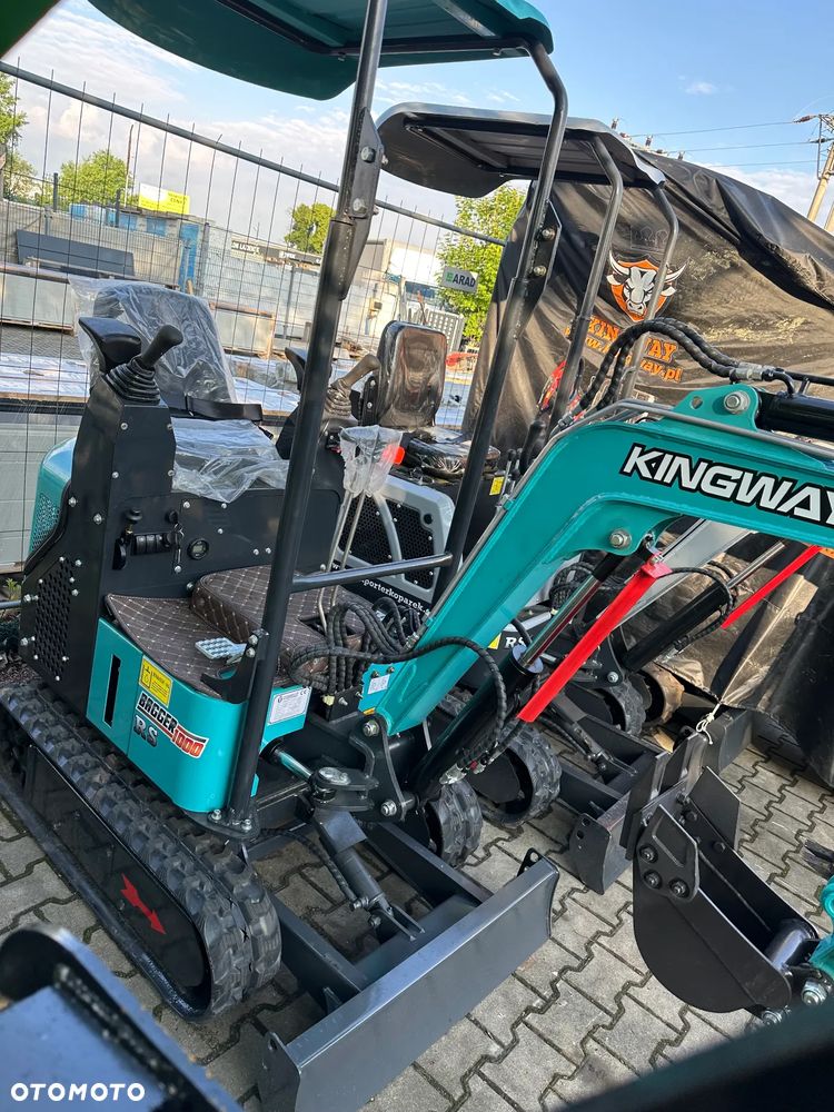 Kingway BAGGER 1000 Joistick Ramię Skrętne 1200kg 3 łyżki - 14