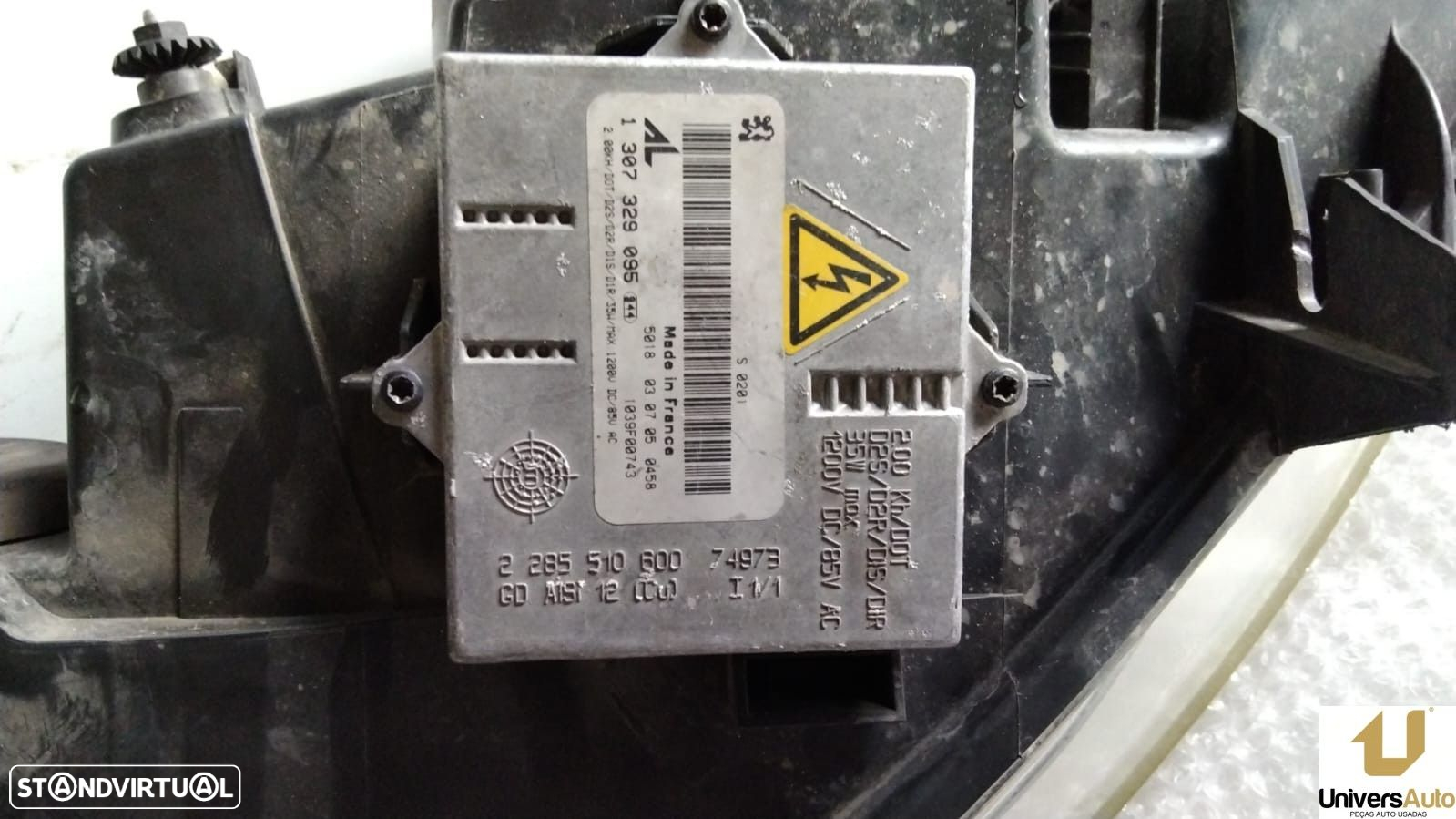 FAROL DIREITO PEUGEOT 407 SW 2006 -0301213272 - 4