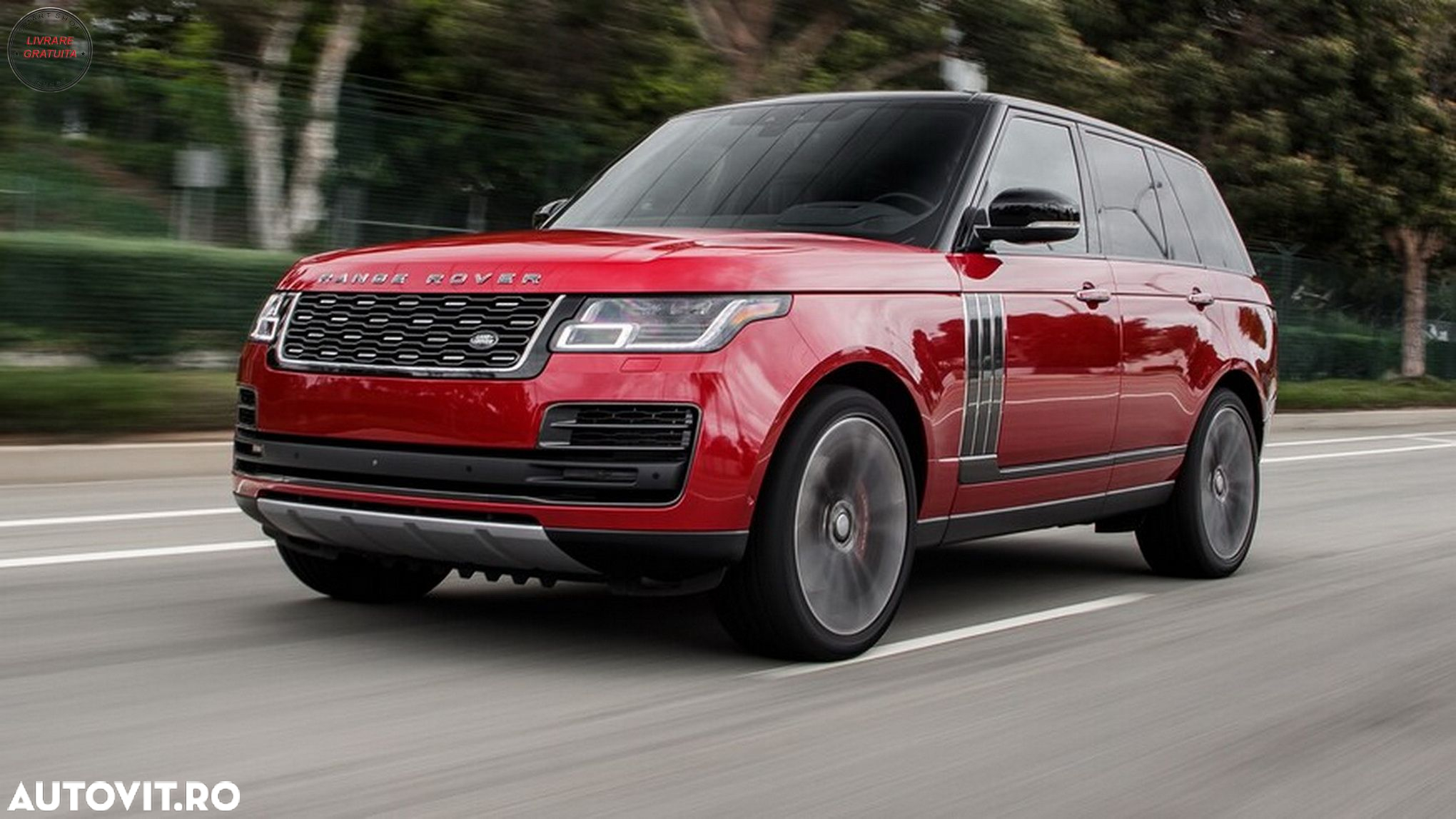 Bara Fata cu Grila Centrala Land Range Rover Vogue SUV IV L405 (2018-2020) SVA Des- livrare gratuita - 18