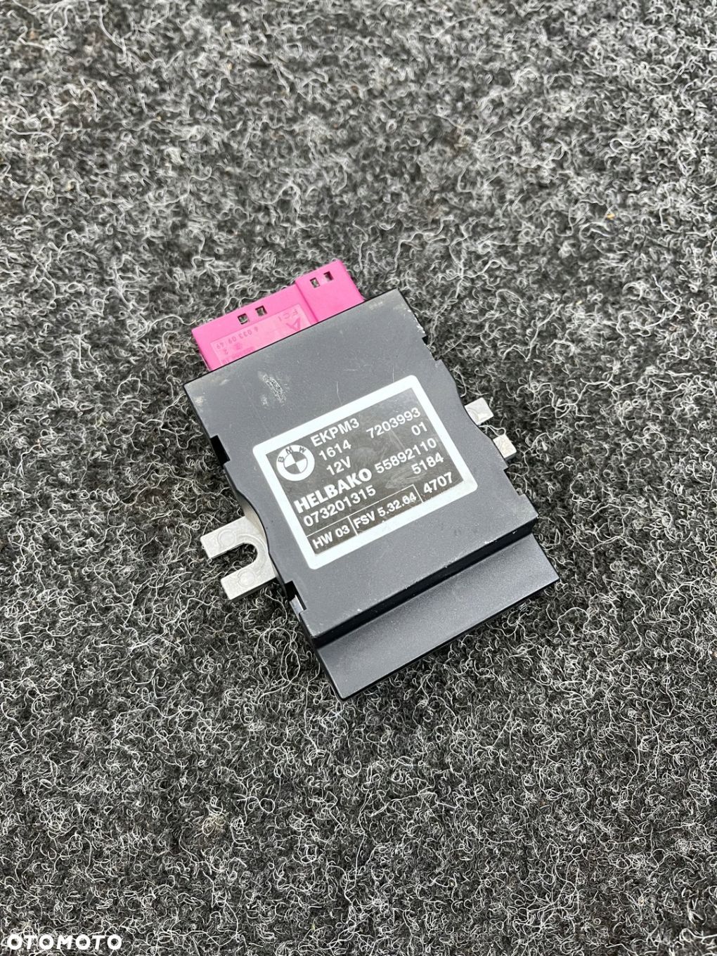 moduł sterownik pompy paliwa bmw e60 5 2.0 7203993 - 1