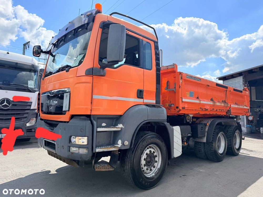 MAN Tgs 26-480 6x4 Bordmatik Podwójny Manual Euro 5 z Niemiec - 1