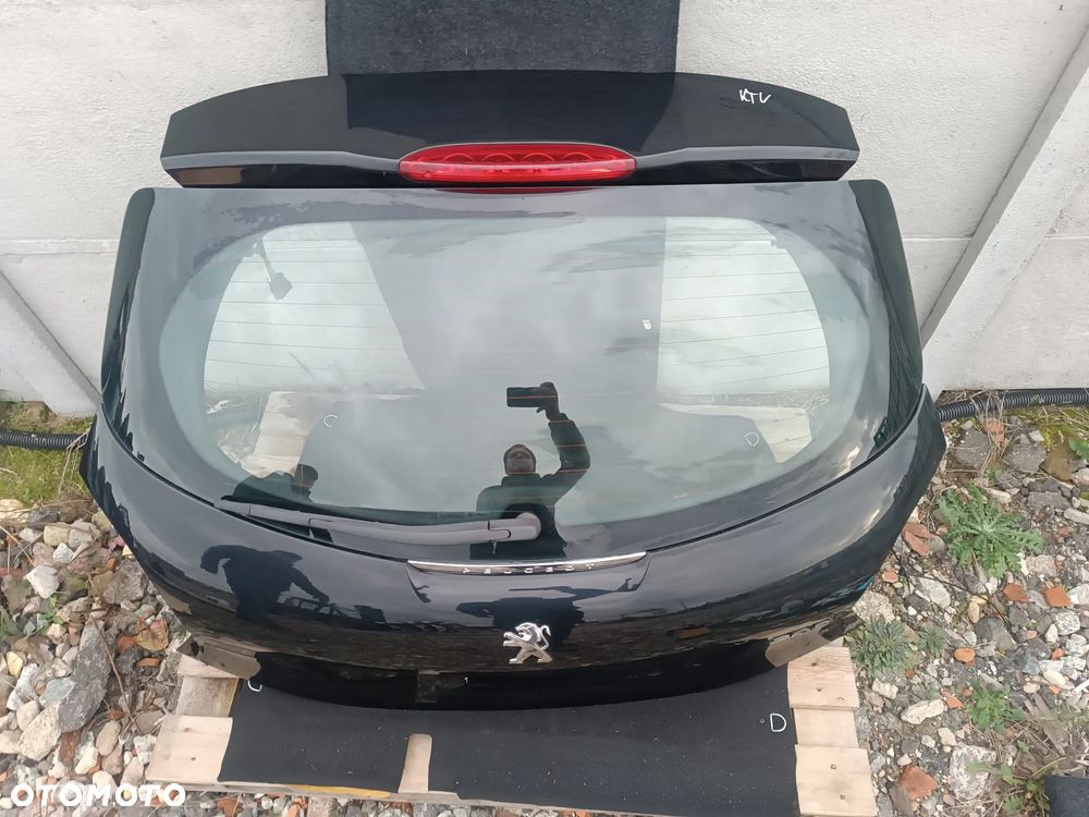 KLAPA BAGAŻNIKA POKRYWA  KTV PEUGEOT 208 I - 1