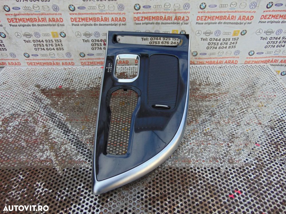 Consola centrala Renault Espace 5 cod 1418546x ornament trim interior central - 2