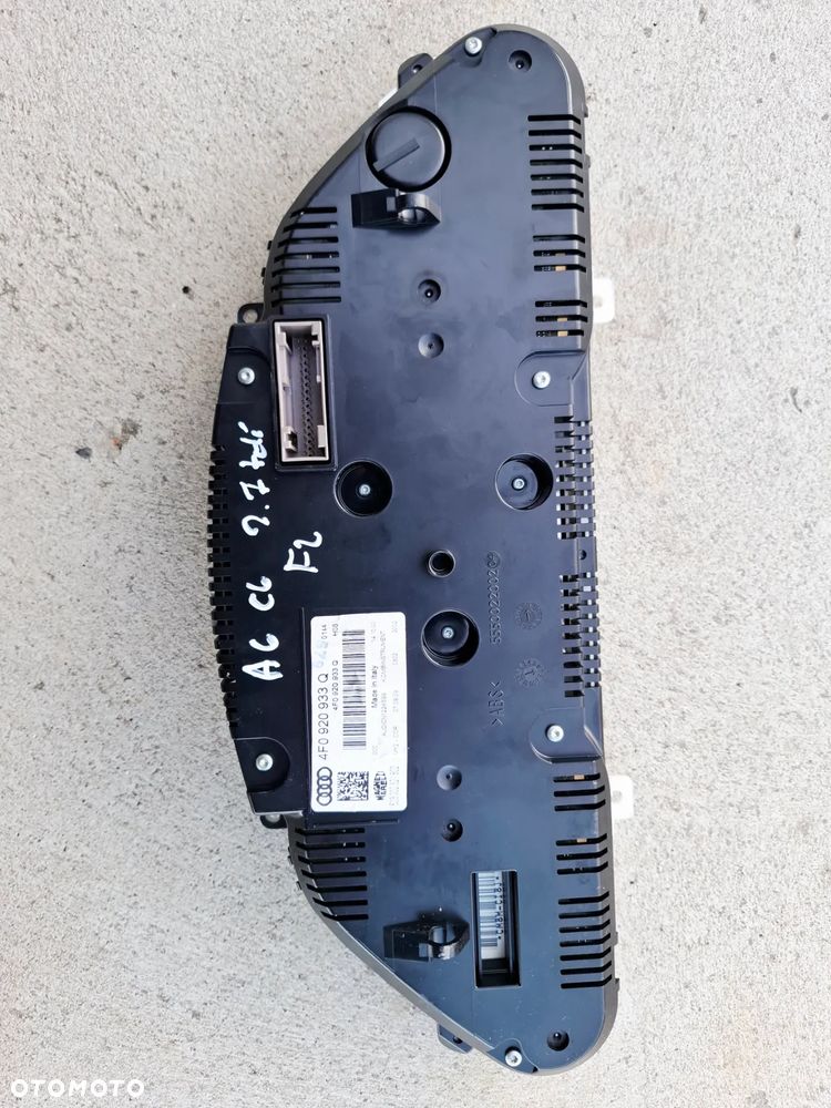 Licznik Zegar Kolor Fis Audi A6 C6 Lift Europa 4F0920933Q - 6