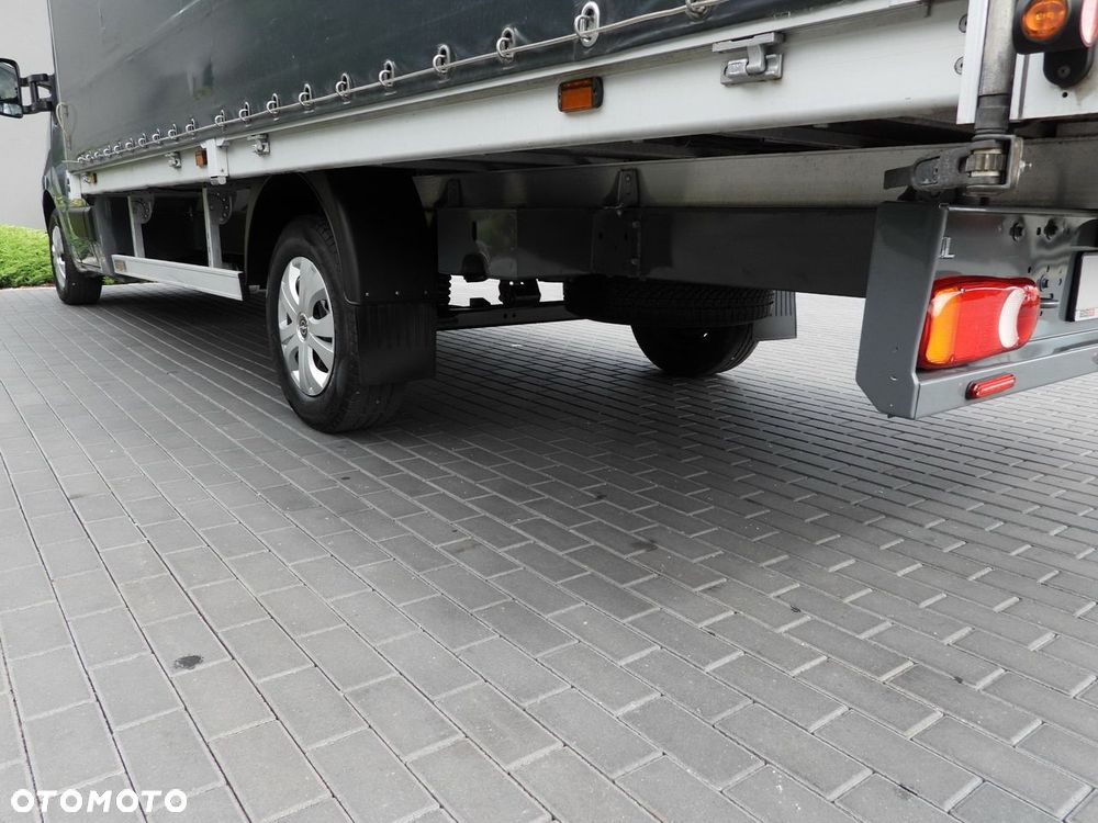 Opel MOVANO PLANDEKA 10 PALET WEBASTO TEMPOMAT LEDY PNEUMATYKA KLIMATYZACJA  165KM - 17
