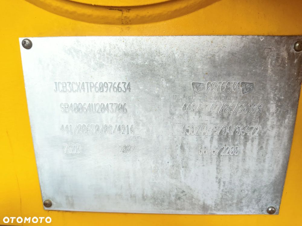 JCB 3CX / 2007 ROK / KOPARKO-ŁADOWARKA - 19