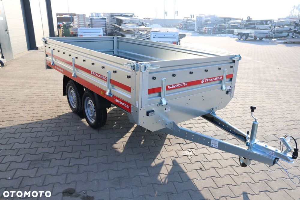 TEMARED TRANSPORTER 3015/2 0,75T 304x153x40 cm , 2 osie, dmc 750 kg - 5
