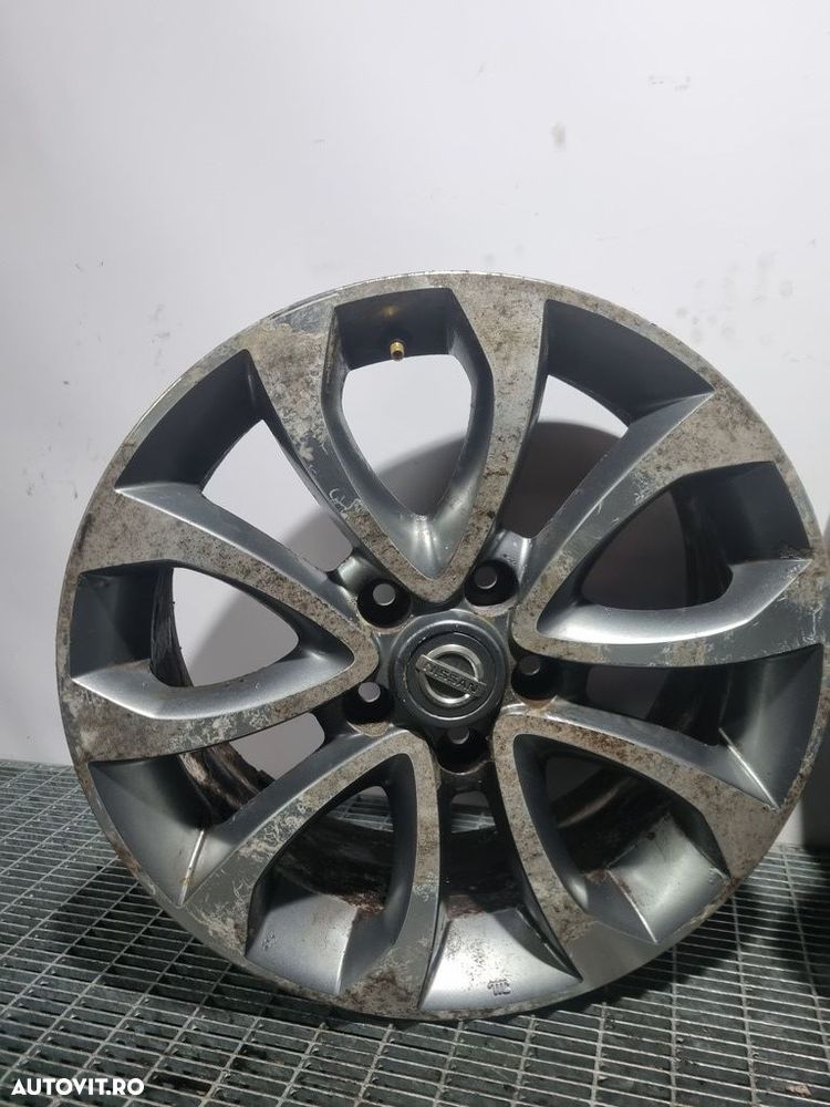 Jante aliaj Nissan Juke 2010 - 2014 (1434) R17 5*115 (et - ul nu se vede) - 2
