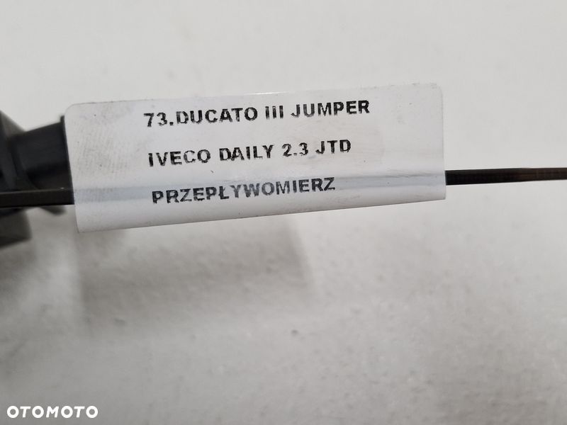 ducato iii jumper iveco daily 2.3 jtd przepływomierz rura powietrza 55190587 - 7