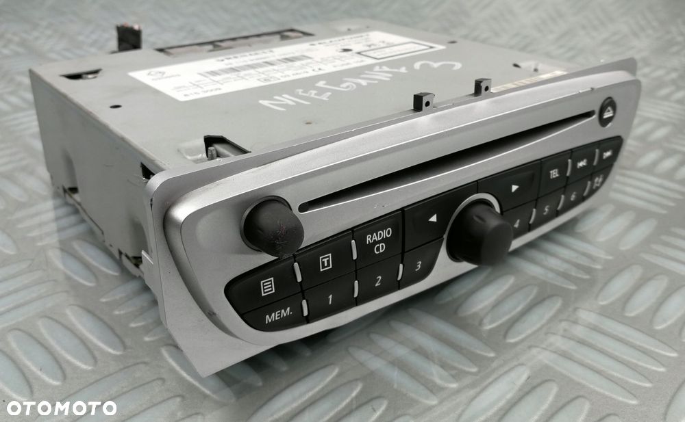 281159389R radio fabryczne CD FM AM RENAULT SCENIC III 3 MEGANE III 3 2008- - 2