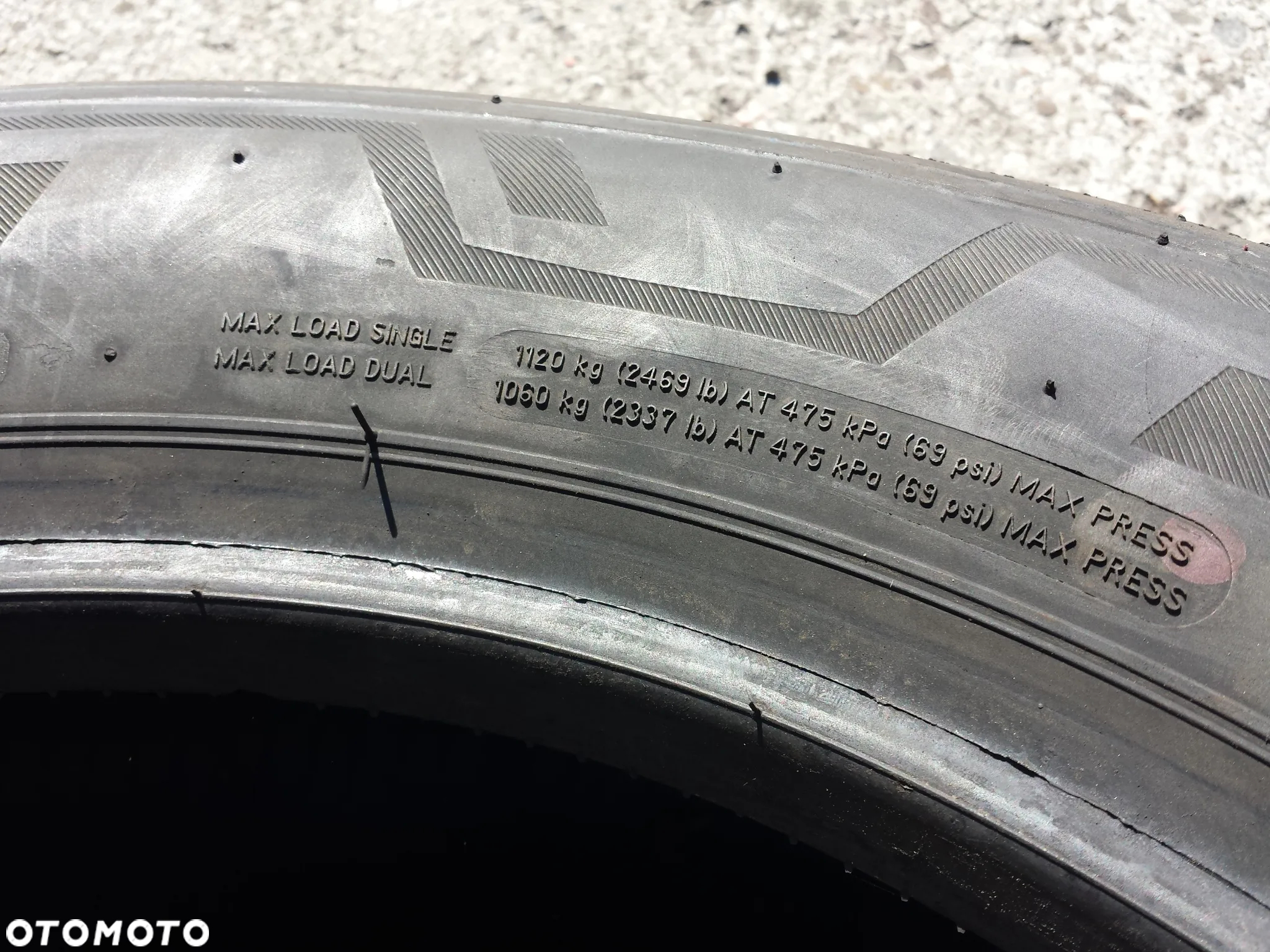 16” - WZMACNIANE  "C" - do BUSa - 225/65 r16 cali –  BRIDGESTONE  Duravis - index "C" Wzmacniane LETNIE Opony - stan BDB - GWARANCJA ! + Możliwy MONTAŻ !! - 7
