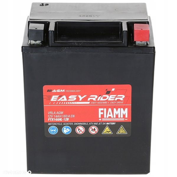Akumulator Fiamm Easy Rider FTX14AHL-12B14Ah 150A 15087130 - 2