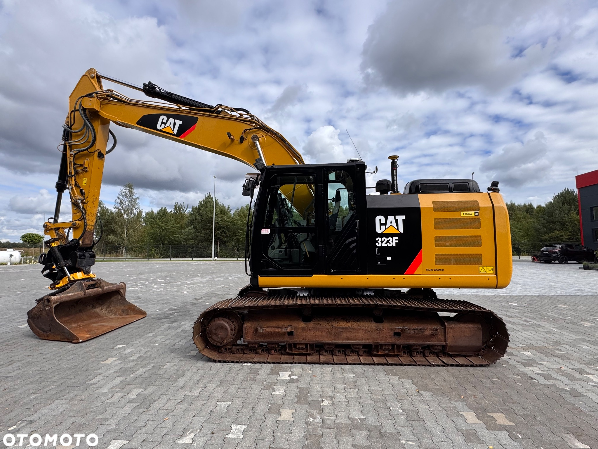 Caterpillar 323FL Cat|2016|6100mtg| rototilt ze szczypcami|system 3D LEICA| - 30