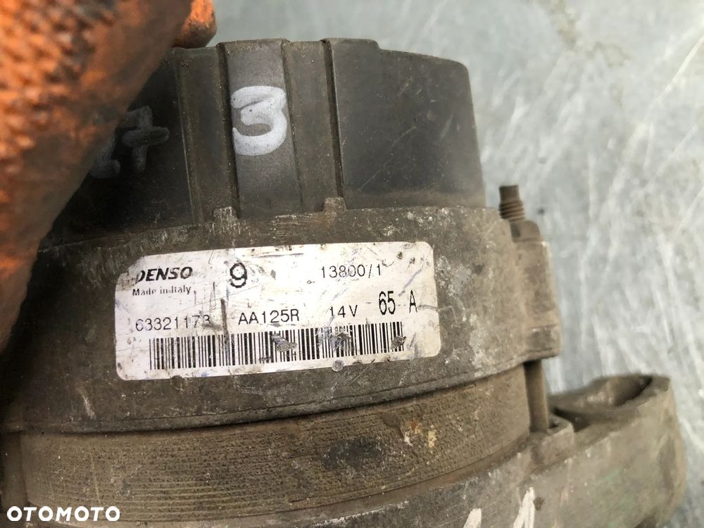 P-3273 . Alternator 65A 63321173 6PK Fiat Punto I Seicento ALBEA 1.1 Benz - Gwarancja Wysyłka - 5