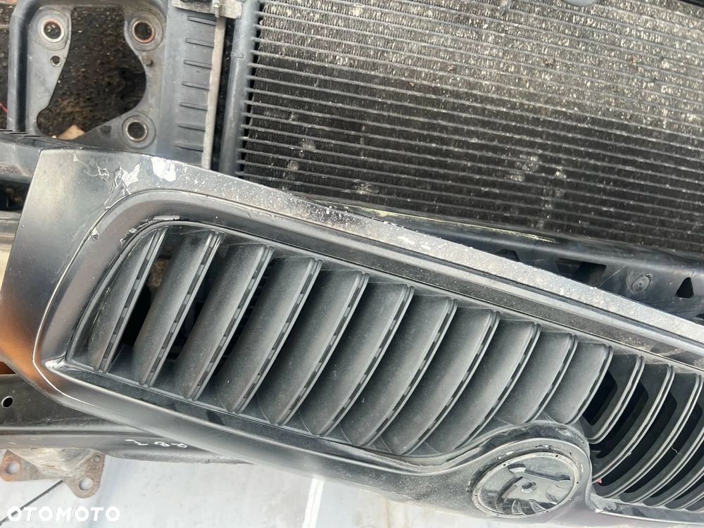 Maska, pokrywa Skoda Superb I 1 Sedan !! CZARNA, Do malowania !! 01-08r. + Z GRILLEM/ATRAPĄ !!GRILL !! - 3