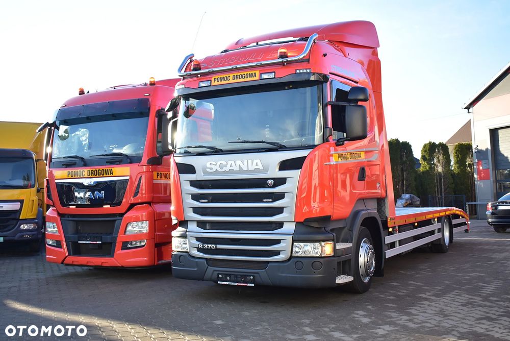 Scania R 370 / Autolaweta/ Pomoc drogowa/ Najazd 8.10m. / Wciągarka/ Sprowadzona z Niemiec ! - 3