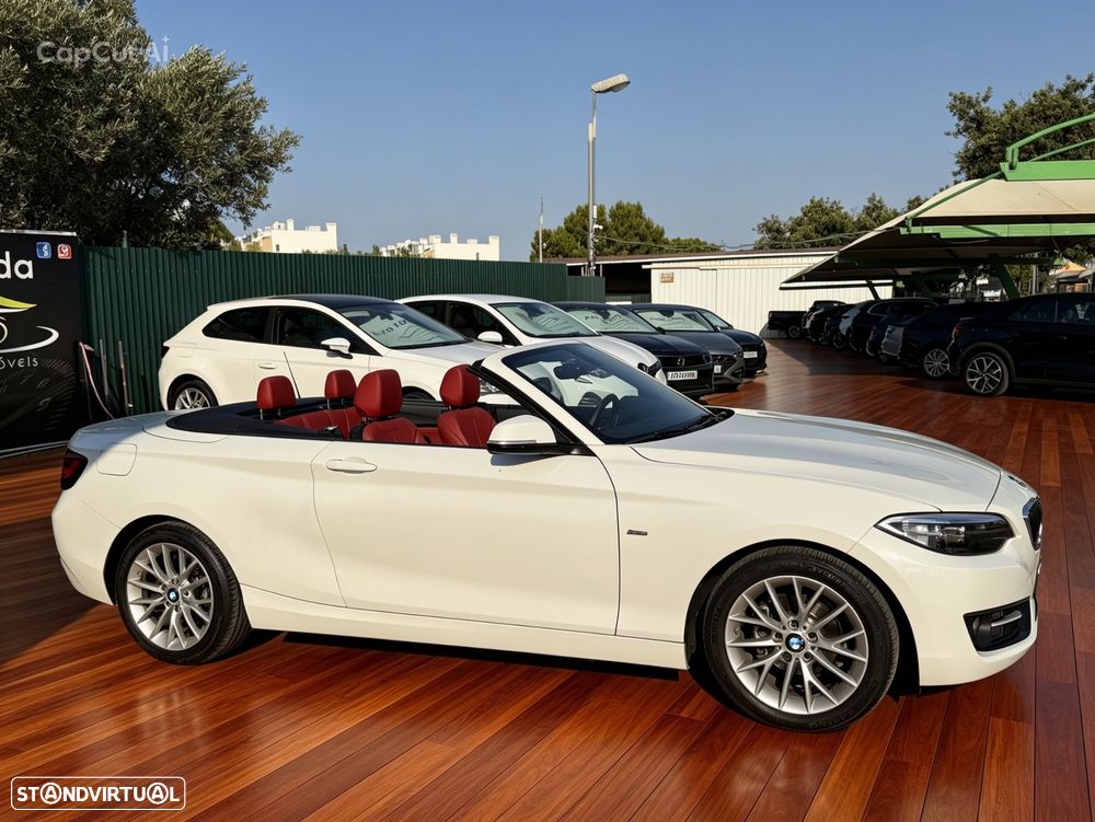 BMW 218 i Cabrio Line Sport Auto - 8
