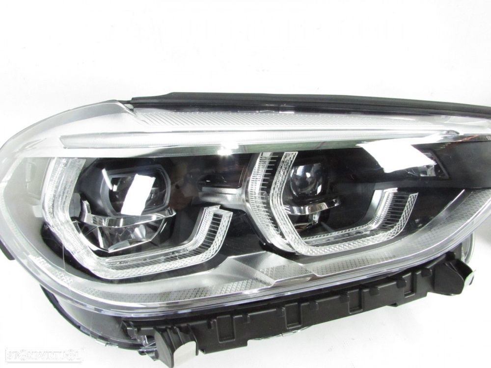 Conjunto de faróis Led Adaptativos Seminovo/ Original BMW X3 (G01)/BMW X4 (G02)/... - 5