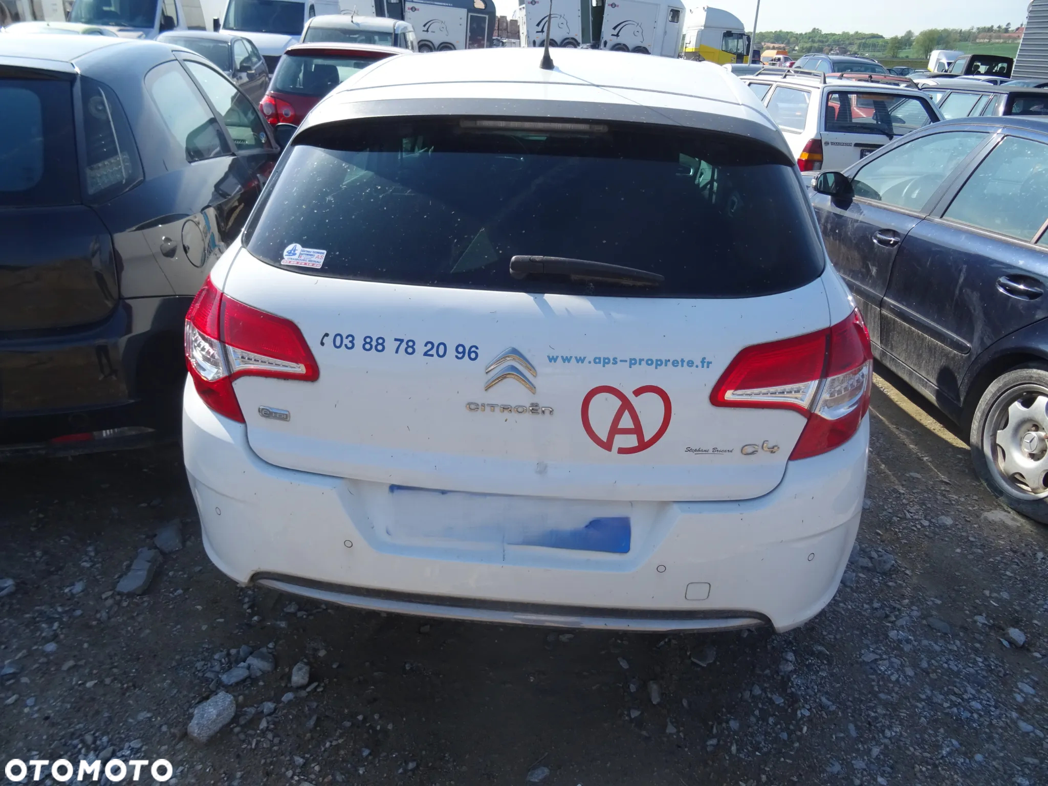 Citroen C4 2014 lakier(EWP) na części bez silnika drzwi maska błotnik zderzak - 4