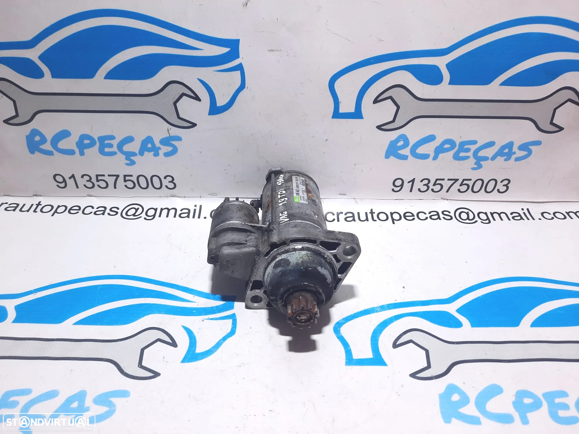 MOTOR ARRANQUE GROUP VAG AUDI A4 B6 1.9 TDI 8V 130CV 02M911023R A3 8P VW VOLKSWAGEN GOLF TOURAN CADDY EOS PASSAT SEAT LEON TOLEDO ALTEA - 3