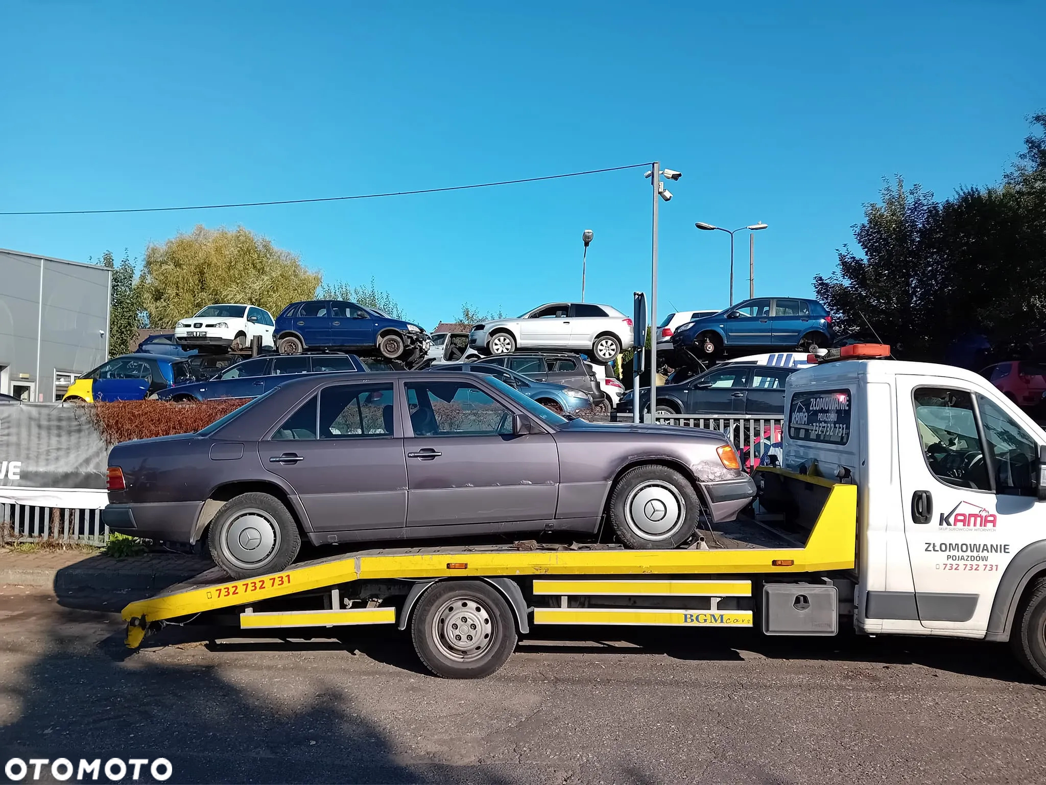 LAMPY TYLNE MERCEDES W124 - 3