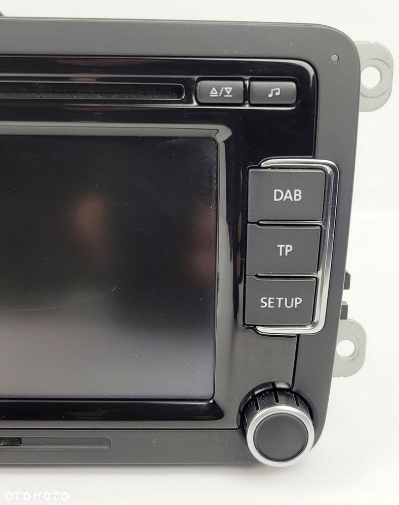VW PASSAT B6 B7 GOLF V VI TOURAN RADIO DOTYKOWE 3C8035195H DAB Z KODEM - 4